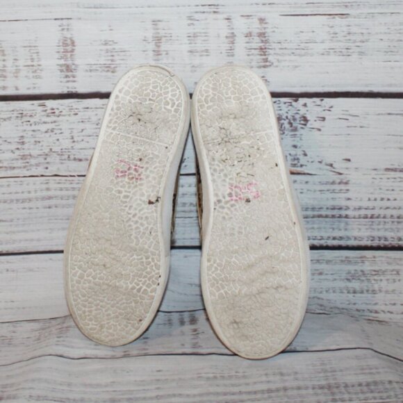 Michael Kors girls slip on beige and brown shoes size 3 - Picture 6 of 6